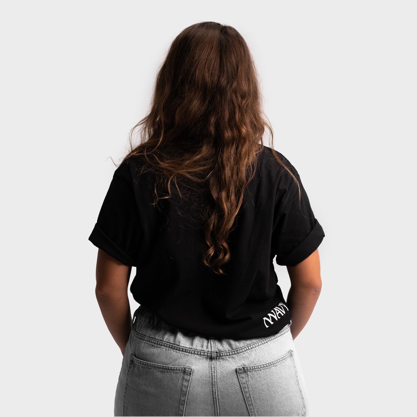 T-shirt black "No promises"