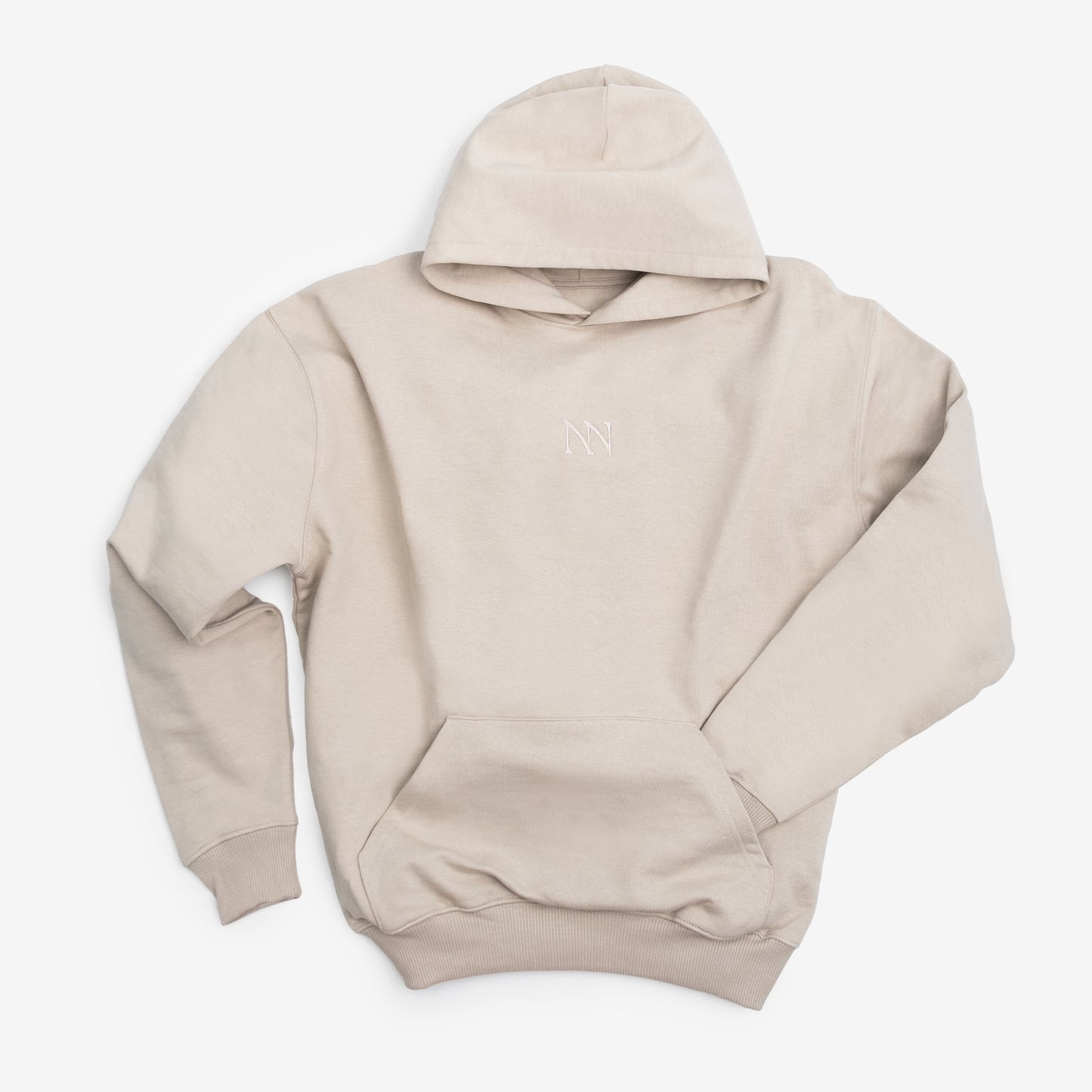 Hoodie beige "Why Do I Care So Much?"