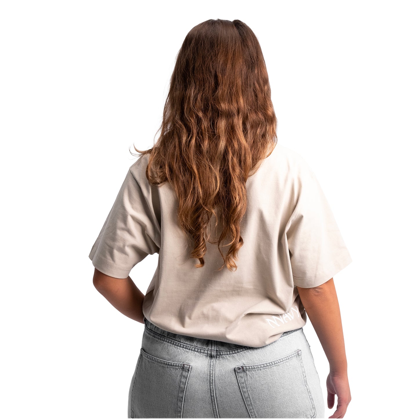 T-shirt beige "No promises"